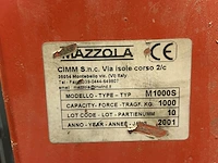 Hydraulische werkkraan mazolla - afbeelding 6 van  10