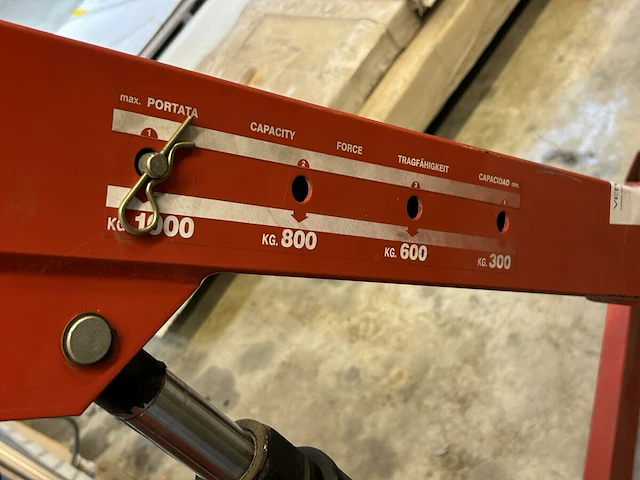 Hydraulische werkkraan mazolla - afbeelding 7 van  10