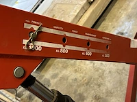 Hydraulische werkkraan mazolla - afbeelding 7 van  10