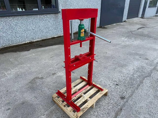 Hydraulische werkplaatspers - 20ton - hydraulische pres - overige werkplaatsinventaris - afbeelding 1 van  7