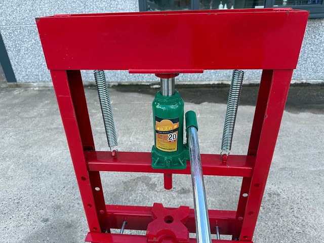 Hydraulische werkplaatspers - 20ton - hydraulische pres - overige werkplaatsinventaris - afbeelding 6 van  7