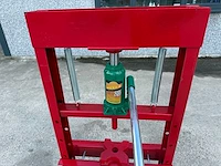 Hydraulische werkplaatspers - 20ton - hydraulische pres - overige werkplaatsinventaris - afbeelding 6 van  7