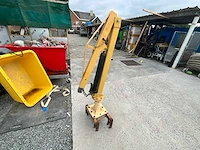 Hydraulische zwenkkraan (laadbakkraan / pick-up kraan) met handpomp - afbeelding 3 van  3