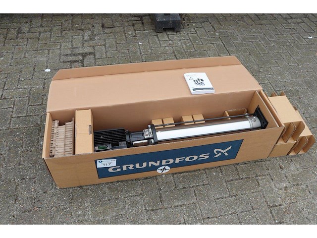 Hydrofoorpomp grundfos cri1-36a-p-a-e-hqqe 2.20kw nieuw - afbeelding 1 van  1