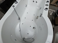 Hydromassagebad met douchezone eago am 127 jdcw - afbeelding 10 van  17