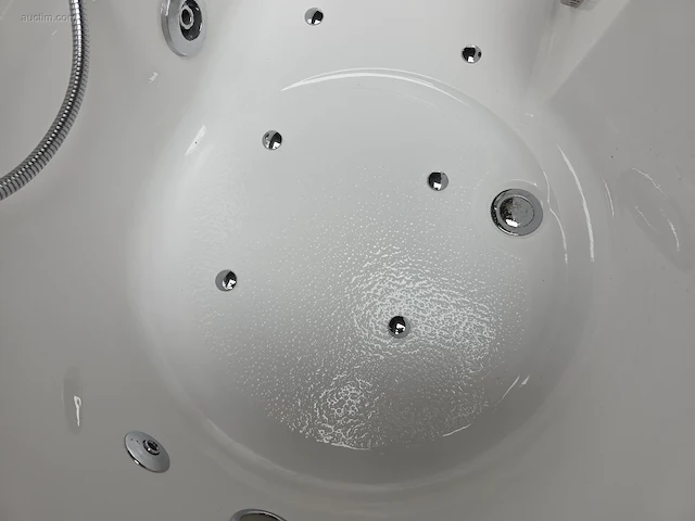 Hydromassagebad met douchezone eago am 127 jdcw - afbeelding 12 van  17
