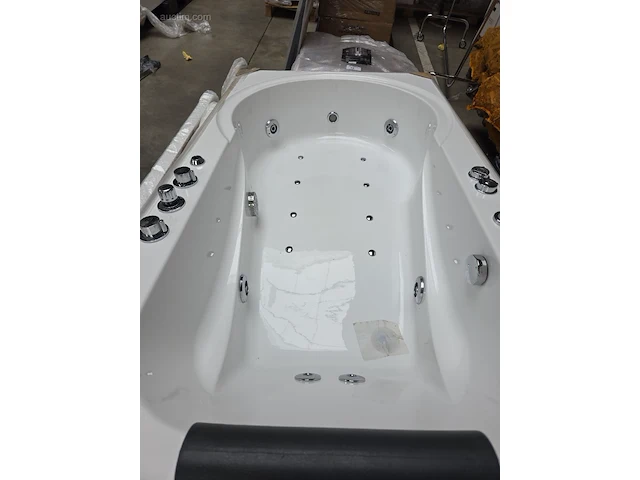 Hydromassagebad met douchezone eago am120jdcw - afbeelding 8 van  14