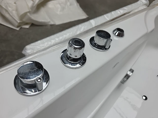 Hydromassagebad met douchezone eago am120jdcw - afbeelding 9 van  14