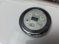 Hydromassagebad met douchezone eago am120jdcw - afbeelding 11 van  14