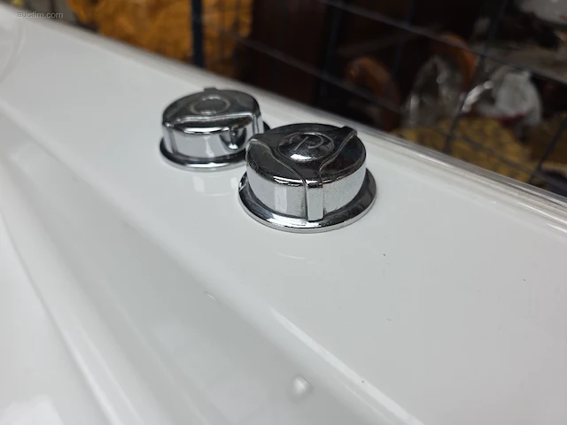Hydromassagebad met douchezone eago am120jdcw - afbeelding 12 van  14