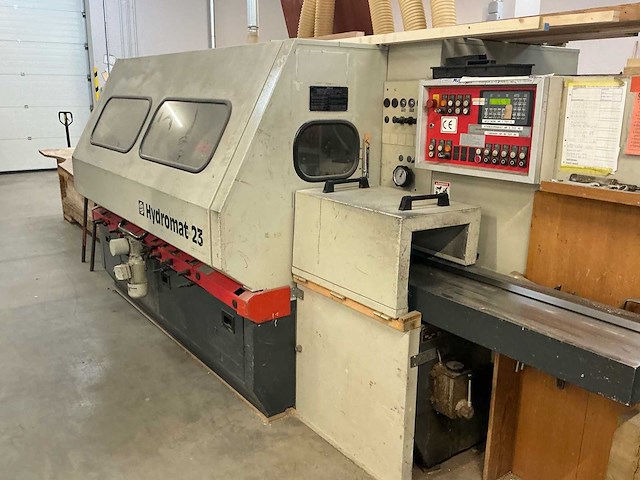 Hydromat 23 vierzijdige profileer- en schaafmachine - afbeelding 1 van  19