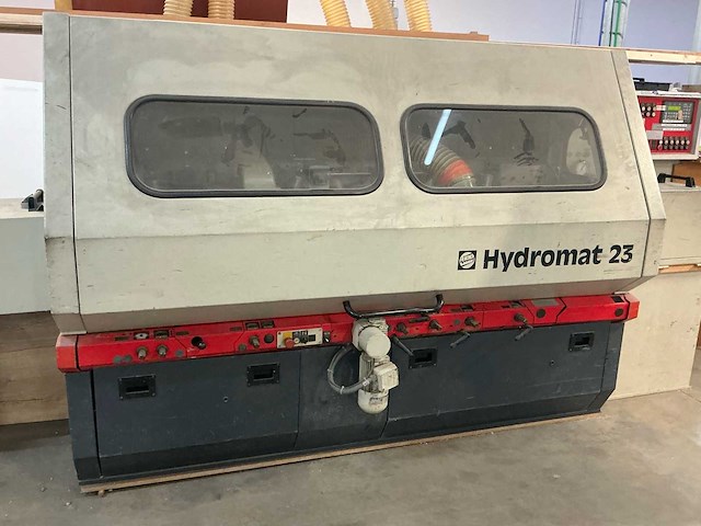 Hydromat 23 vierzijdige profileer- en schaafmachine - afbeelding 3 van  19