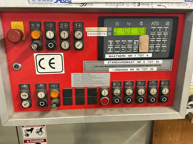 Hydromat 23 vierzijdige profileer- en schaafmachine - afbeelding 7 van  19