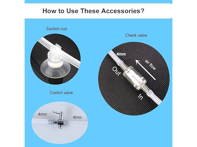 Hygger aquarium luchtuitstromer - afbeelding 2 van  4