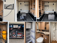 Hymer chassis mercedes-benz sprinter 4x4 mlt 580 4x4 motorhome / motorfiets rhône motorhome - afbeelding 15 van  45