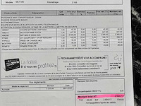 Hymer chassis mercedes-benz sprinter 4x4 mlt 580 4x4 motorhome / motorfiets rhône motorhome - afbeelding 20 van  45