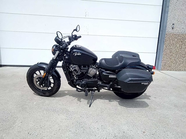 Hyosung - gv 125 s bobber - motorfiets - afbeelding 2 van  6