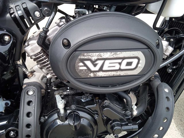 Hyosung - gv 125 s bobber - motorfiets - afbeelding 4 van  6