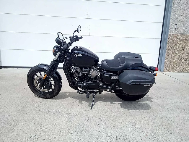 Hyosung - gv 125 s bobber - motorfiets - afbeelding 2 van  6