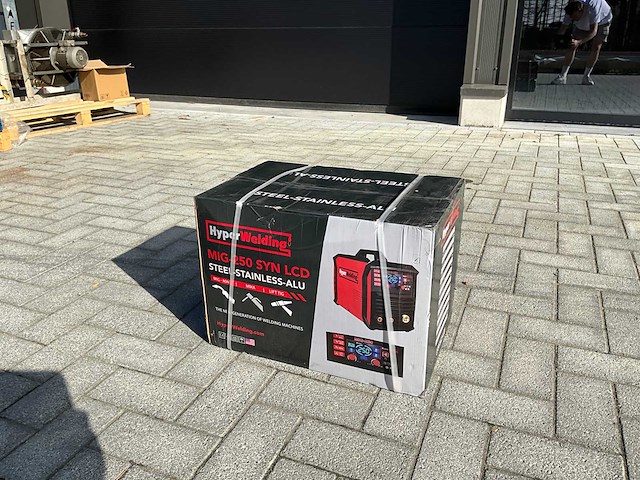 Hyperwelding - ig-250 syn lcd - mig lasapparaat - afbeelding 2 van  3