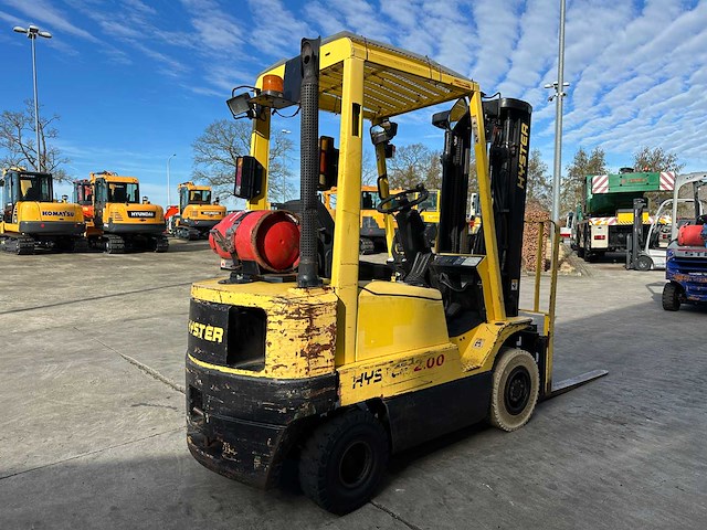 Hyster - 2002 - h2.00 xms - vorkheftruck - afbeelding 5 van  34
