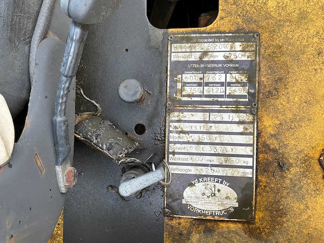 Hyster - h150f - heftrucks - - afbeelding 17 van  30