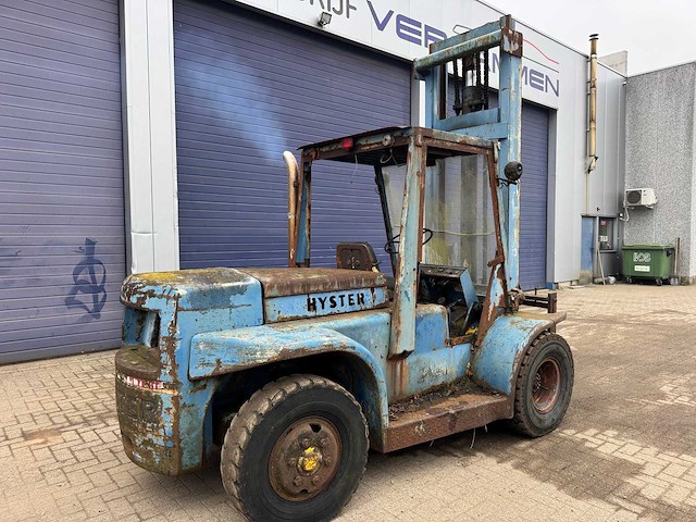 Hyster diesel heftruck - duplex - functioneel - afbeelding 1 van  15