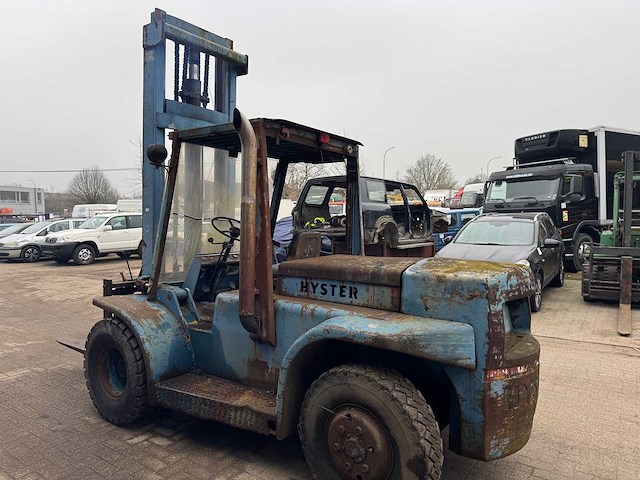 Hyster diesel heftruck - duplex - functioneel - afbeelding 13 van  15