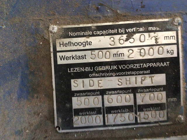 Hyster vorkheftruck - afbeelding 6 van  7