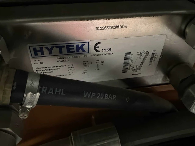 Hytek b10thx40/1p-sc-s hydraulische éénheid - afbeelding 8 van  25