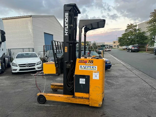 Hyundai - 2000 - hbr 18 - reach truck - afbeelding 12 van  21