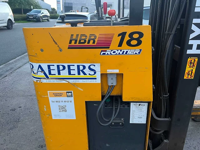 Hyundai - 2000 - hbr 18 - reach truck - afbeelding 21 van  21