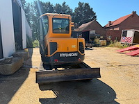 Hyundai - 2015 - 60cr-9a yanmar - rupsgraafmachine - afbeelding 3 van  7