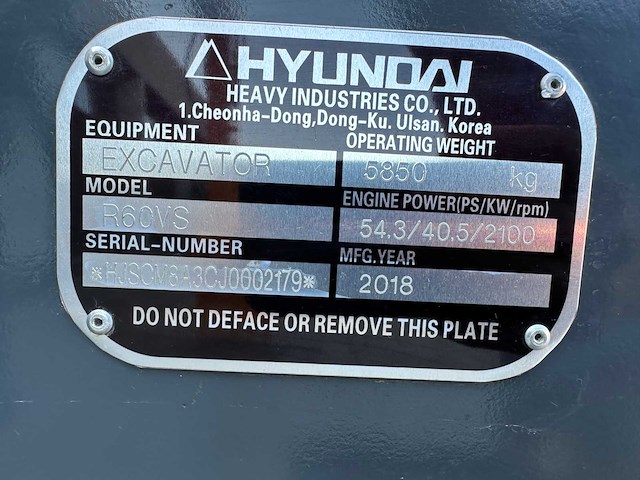 Hyundai - 2018 - r60vs - midigraafmachine - afbeelding 27 van  32