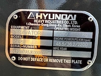 Hyundai - 2019 - hx55 - midigraafmachine - afbeelding 40 van  42