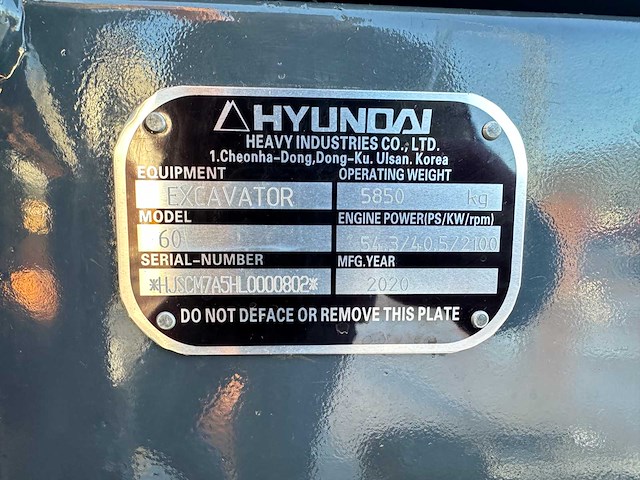Hyundai - 2020 - 60vs - midigraafmachine - afbeelding 37 van  42