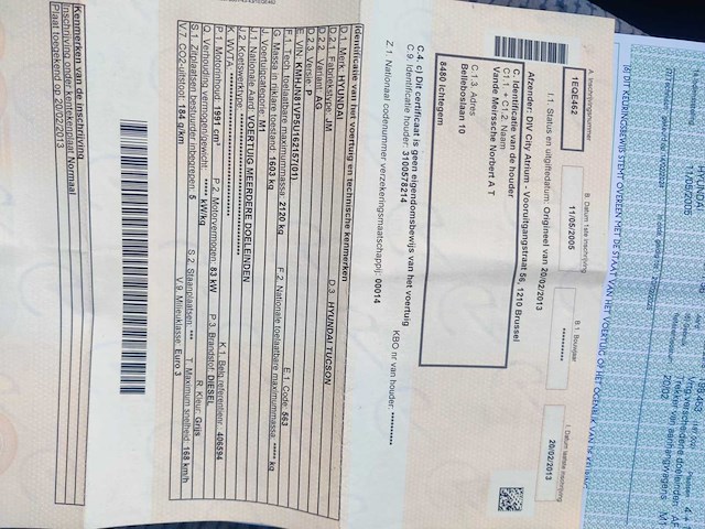 Hyundai - tucson - jm - car - 2005 - afbeelding 13 van  13