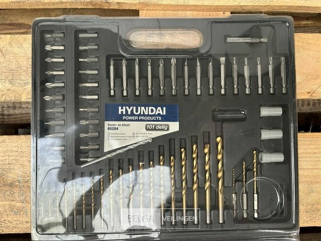 Hyundai 65204 101-delige combinatie borenset - afbeelding 2 van  3