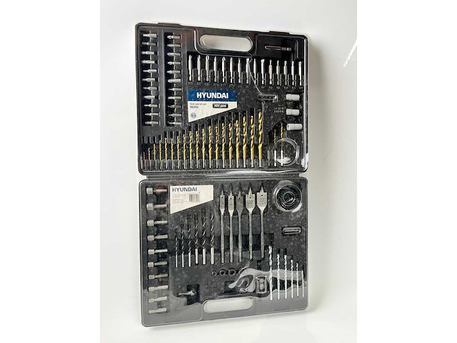 Hyundai bits, boren en beitelset (2x) - afbeelding 6 van  15