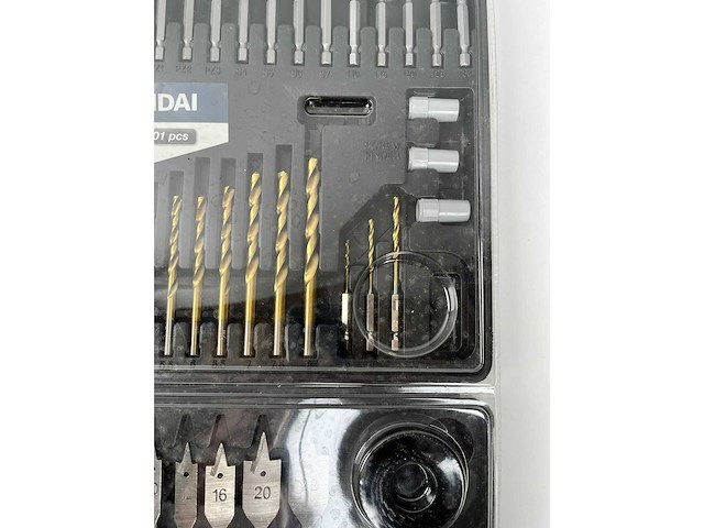 Hyundai bits, boren en beitelset (2x) - afbeelding 10 van  15