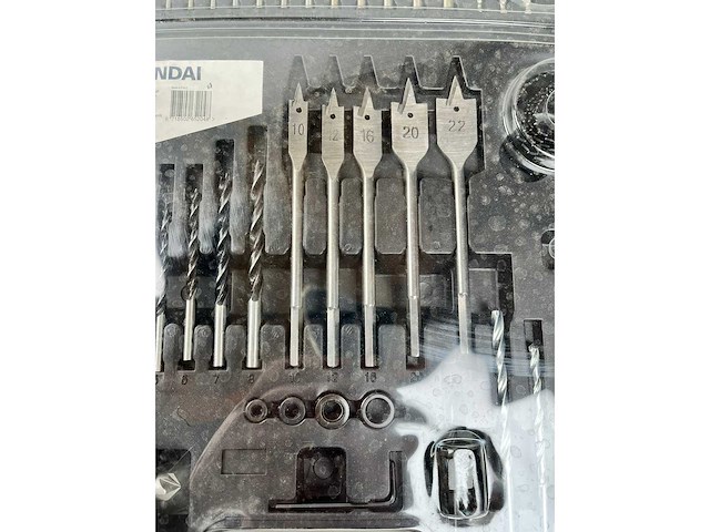 Hyundai bits, boren en beitelset (2x) - afbeelding 13 van  15