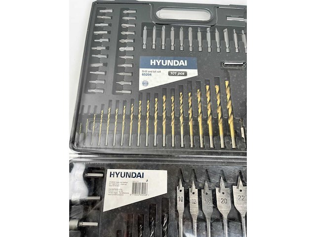 Hyundai bits, boren en beitelset (2x) - afbeelding 5 van  10