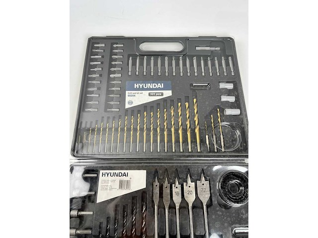 Hyundai bits, boren en beitelset (2x) - afbeelding 7 van  10