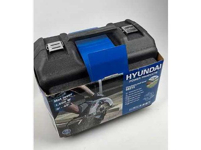 Hyundai cirkelzaagmachine met laser - afbeelding 1 van  1