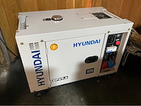 Hyundai dpx9.6 heavy duty diesel generator 8kva - ongebruikt - afbeelding 1 van  10