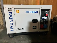 Hyundai dpx9.6 heavy duty diesel generator 8kva - ongebruikt - afbeelding 3 van  10