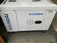 Hyundai dpx9.6 heavy duty diesel generator 8kva - ongebruikt - afbeelding 6 van  10