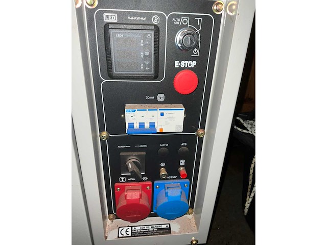 Hyundai dpx9.6 heavy duty diesel generator 8kva - ongebruikt - afbeelding 8 van  10