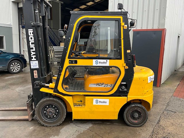Hyundai hdf25-5 vorkheftruck - afbeelding 12 van  12