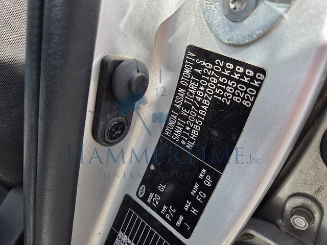 Hyundai i20 1.2i lounge, 2010 - afbeelding 9 van  39